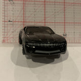 Black Chevy Camaro Concept Hot Wheels Diecast Car GO