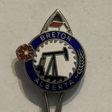 Breton Alberta Pump Jack Collectable Souvenir Spoon BQ