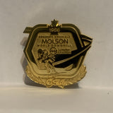 CSA 1986 Molson World Downhill Skiing Lapel Hat Pin