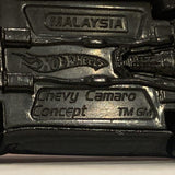 Black Chevy Camaro Concept Hot Wheels Diecast Car GO