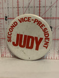 Second Vice President Judy Button Pinback