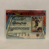 #312 Dale Hawerchuk Buffalo Sabres 1991-92 Topps Stadium Club Hockey Card LZ3