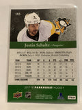 #185 Justin Schultz Pittsburgh Penguins 2017-18 Parkhurst  Hockey Card