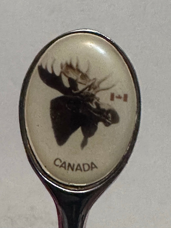 Heela Island Manitoba Moose Canada  Souvenir Spoon