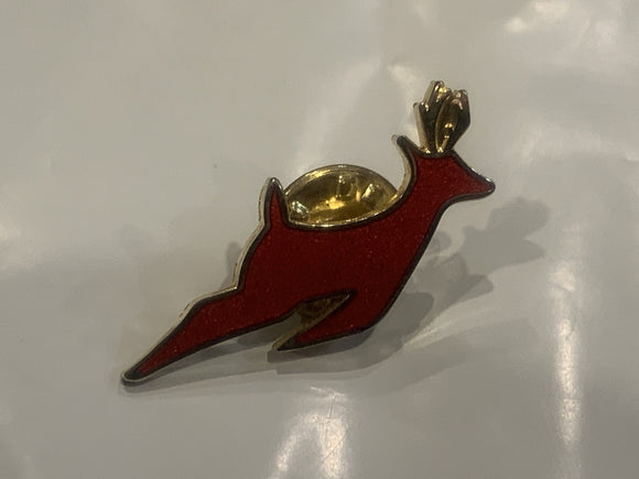 Red Deer Logo Lapel Hat Pin
