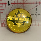 Calcium Chloride General Chemical Purely Canadian Lapel Hat Pin