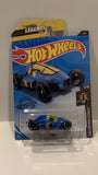 Blue 2 Jet Z 1/10 HW Dream Garage 2020 1/250 GHD99 Hot Wheels Long Card
