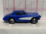 Blue '57 Chevrolet Corvette  Maisto Diecast Car