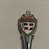 Republica Dominicana Flag Collectable Souvenir Spoon BQ