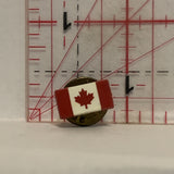 Canadian Flag Lapel Hat Pin