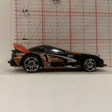 Black Callaway ©1997 Hot Wheels Diecast Car GO