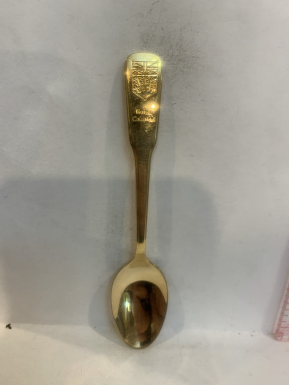 British Columbia Crest Emblem Souvenir Spoon