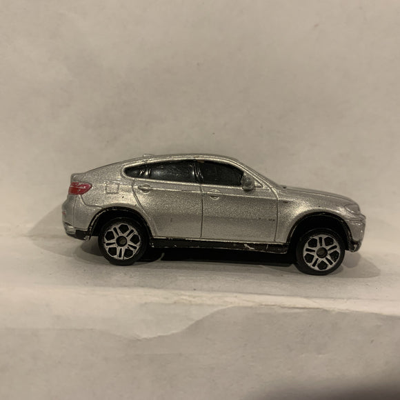 Silver BMW X6 Maisto Diecast Car BA