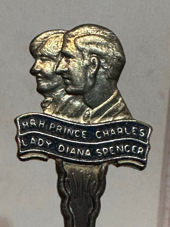 Charles and Diana Wed 1981 WAPW  Souvenir Spoon