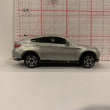 Silver BMW X6 Maisto Diecast Car BA