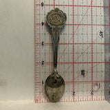 Washington State american Goldfinch Rhododenron Flower Collectable Souvenir Spoon BQ