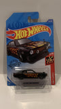 Black Custom Ford Maverick 9/10 HW Flames 2020 142/250 GHD66 Hot Wheels Long Card