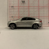 Silver BMW X6 Maisto Diecast Car BA