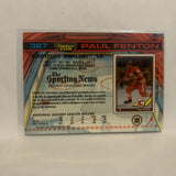 #327 Paul Fenton Hartford Whalers 1991-92 Topps Stadium Club Hockey Card LZ4