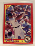 #252 Randy Milligen Baltimore Orioles 1990 Score Baseball Card