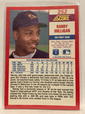 #252 Randy Milligen Baltimore Orioles 1990 Score Baseball Card