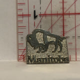 Manitoba Bison Lapel Hat Pin