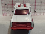 White Fire Dept Truck 1974 Hot Wheels Diecast Car