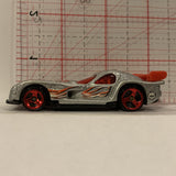 Grey Panoz GTR -1 ©1997 Hot Wheels Diecast Car GO