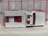 White Fire Dept Truck 1974 Hot Wheels Diecast Car