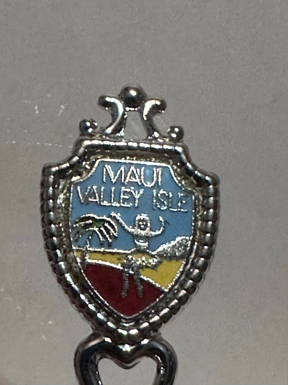 Maui Valley Isle Hula Dancer Hawaii  Souvenir Spoon
