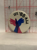 I.Y.Y. '85 A.L.J. Button Pinback