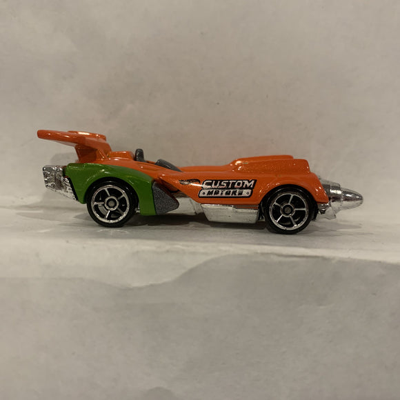 Red Ollie Rocket ©2015 Hot Wheels Diecast Car BA