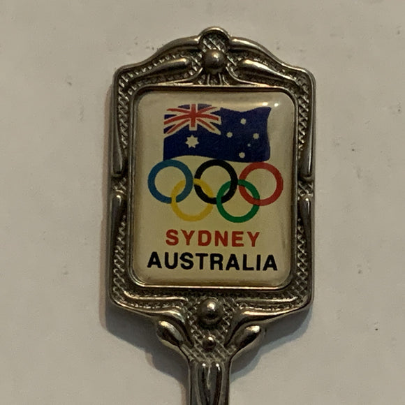 Sydney Australia Olympics Flag Collectable Souvenir Spoon BQ