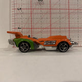 Red Ollie Rocket ©2015 Hot Wheels Diecast Car BA
