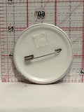 Number 7 Hedgehog Button Pinback