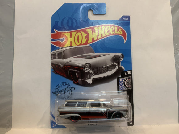 Grey 8 Crate Rod Squad 2018 Hot Wheels Long Card New Diecast Cars AB
