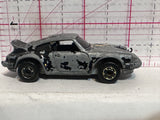 Black Grey Porsche P-911 1974 Hot Wheels Diecast Car