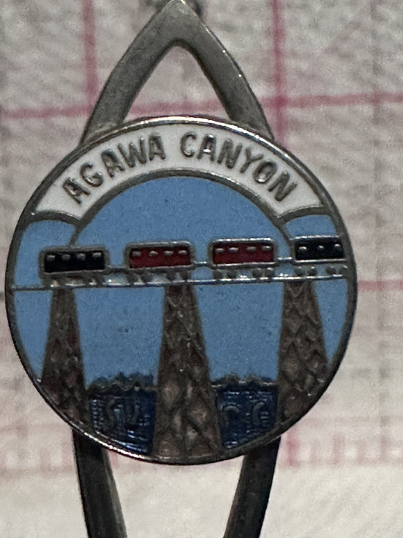 Agawa Canyon Ontario  Souvenir Spoon