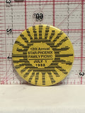 12th Annual Star-Pheonix Family Picnic July 1988 Button Pinback