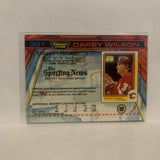 #301 Carey Wilson Calgary Flames 1991-92 Topps Stadium Club Hockey Card LZ4