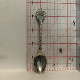 Alberta Wild Rose Flower Collectable Souvenir Spoon BQ