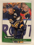 #28 Jason Pominville Buffalo Sabres 2017-18 Parkhurst Hockey Card