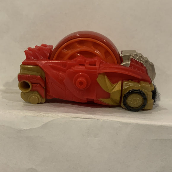 Red  Zipper Wheel Car Unbranded Diecast Car BA