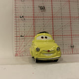 Yellow Fiat 500 CARS Disney Pixar Diecast Car GP