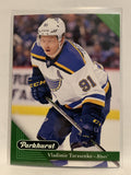 #202 Vladimir Tarasenko St louis Blues 2017-18 Parkhurst Hockey Card