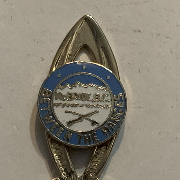 Mcbride BC Between The Ranges Golden Jubilee 1932 1982 Collectable Souvenir Spoon BQ