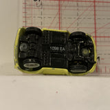 Yellow Fiat 500 CARS Disney Pixar Diecast Car GP