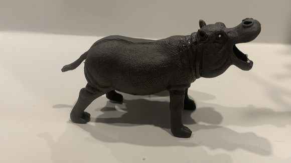 Standing Hippotamus Toy Animal
