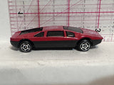 Red Flames Racer Unbranded Diecast Car
