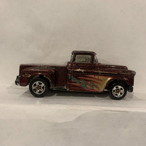 Red Pick Up Truck ©1991 Hot Wheels Diecast Car BA